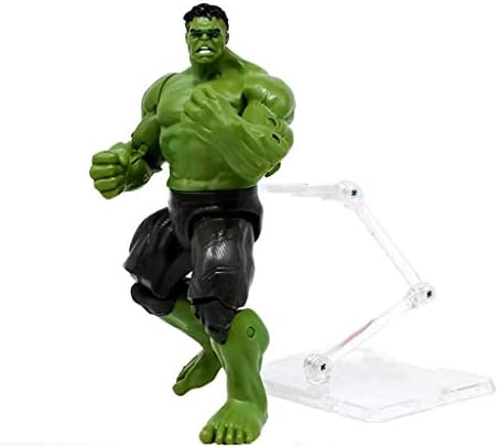 MODELSS Avengers League - Spider-Man Iron Man Hulk Hands Office Toy Model Decoration Superhero Kids Toys (Color : A)