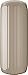 Polyform US HTM-3 (Hole-Through-Middle) Fender, Sand (10.5 x 27-Inch)