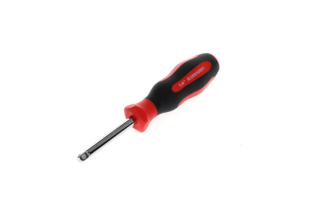 GEDORE red Square driving handle, 1/4" 6.3 mm drive with square socket in the handle, for Sockets, R38950001