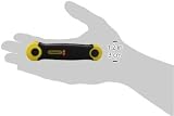 Stanley Metic Folding Hex Key Set Pocket Size 8 Pieces 2-69-264 view 7