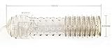 4-Pack Crystal Silicone Condom Sleeves ( Extension Function, Ultra thin)