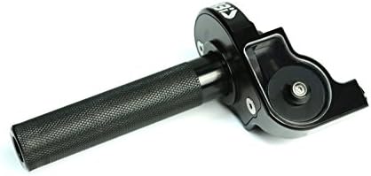 CNC Twister Throttle Assembly for SDG SSR 50 70 90 100 110 XR50 CRF50 Dirt Pit Bike Motocross Motorcycle (Black)