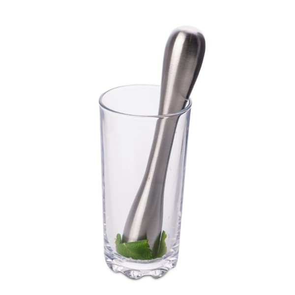 Stainless Steel Muddler by bar@drinkstuff | Modern Stylish Design Perfect for Mojitos!