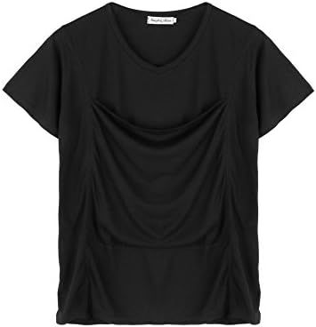 WISREMT Women's Maternity Kangaroo Care Shirt Baby Carrier Soothe Shirt for Dad&Mom