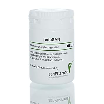 reduSAN | Entgiftung des Körpers | Quantenpunkttechnologie | Nahrungsergänzungsmittel | 60 Kapseln