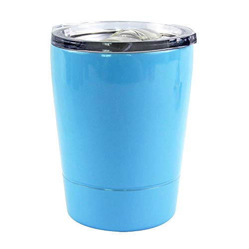 DuoLe Becher aus Edelstahl, 2er-Set, Mini-Thermoreisebecher für heiße und kalte Getränke, Kaffee, Tee, auslaufsicher… – Bild 4