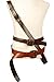 Cosplaysky Halloween Pirate Costume Pirates The Caribbean Jack Sparrow Belt (3pcs)
