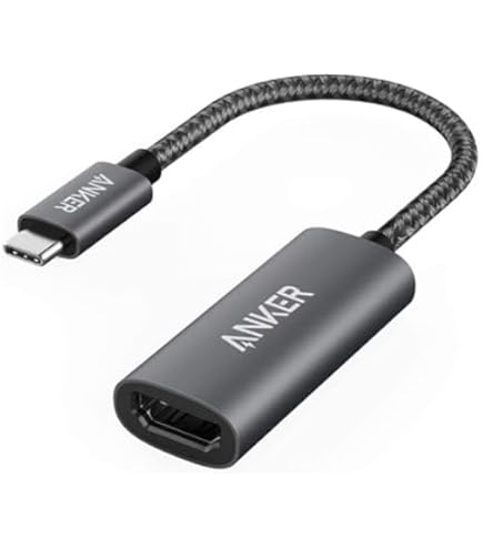 Amazon.com: Belkin B2B144-BLK USB-C to HDMI Adapter