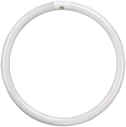 Crompton Lamps 60W T9 Fluorescent Circular 4 Pin Light Bulbs, Multicolor