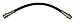 Dorman H620318 Rear Passenger Side Brake Hydraulic Hose Compatible with Select Ford / Mazda / Mercury Models
