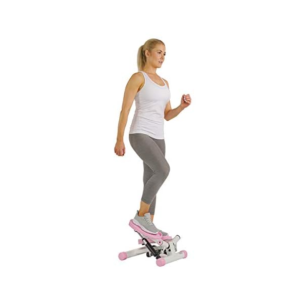Sunny-Health-Fitness-P8000-Pink-Adjustable-Twist-Stepper-Step-Machine-wLCD-Monitor Sunny Health & Fitness P8000 Pink Adjustable Twist Stepper Step Machine w/LCD Monitor