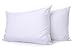 Extra Soft Down Filled Pillow for Stomach Sleepers w/Cotton Casing 2 Pack - Filled and Finished in The USA, Set of 2 Queen