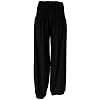 Unbekannt Umstandshose – Schlupfhose – Chill-Hose Haremshose Bundweite 35-60 cm Gr.S-XL (L – XL, Schwarz)