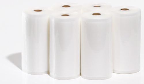3 X 2 Large 8" X 50' Vacuum Sealer Rolls Commercial Grade Vacuum Sealer Bags