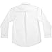 Nautica Boy's Big Solid Long-Sleeve Button-Down Shirt, White, 16