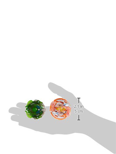 Beyblade Burst Turbo Slingshock Dual Pack Roktavor R4, Thorns-X Minoboros M4