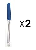 Norpro 3132C Silicone Jar/Icing Spatula, Blue (2) By Norpro.