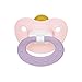 NUK Juicy Puller Latex Pacifier in Assorted Colors, 0-6 Months (Colors May Vary)