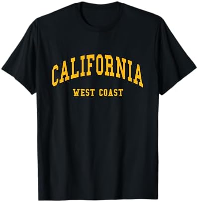 Amazon.com: West Coast - Old School Design - Classic T-Shirt