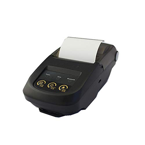 NYEAR 57mm NP100 Black Portable Thermal Label Receipt Printer USB Bluetooth Bill Printer