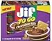 Jif to Go Chocolate Silk Peanut Butter & Chocolate Flavored Spread 8-1.5 oz. Cups (Pack of 6)