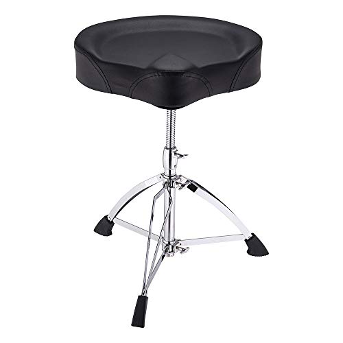 AW Saddle Drum Throne Drummer Stool Round Seat