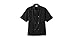 Five Star 18001 Unisex Short Sleeve Chef Jacket Black XL