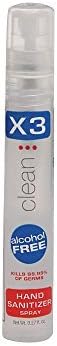 Hand Sanitizer, Size 0.27 oz., Spray by X3 CLEAN