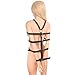 WRZHL Waterproof Leather Body-Strap for Adult Women Game Toy Couple Role-Playing Props Dresses Tshirtthumb 4