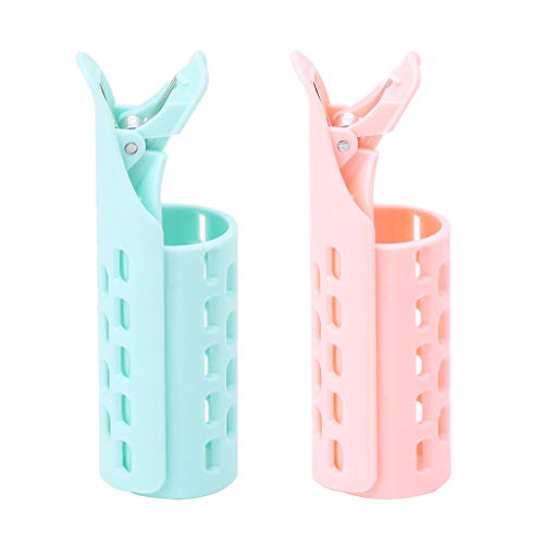 Hukai Lady Girl DIY Styling Fringe Bangs Front Curler Roller Holder Hair Pin Clip Tool - Thumbnail 7