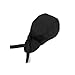 TINKSKY Chefs Hat Kitchen Catering Skull Cap Ribbon Cap Turban (Black)