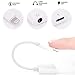 Headphone Adapter for iPhone Adapter 3.5mm Jack Charging Audio 2 in1 Jack Audio to 3.5mm Dongle Aux Splitter Converter Adaptor Cable Compatible with iPhone Xs Max XR X 8 7 Plus for iOS 10.3 or Higher