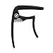 GUITARX X2 Capo for Acoustic Guitar, Electric Guitar Capo - Also For Bass, Ukulele, Banjo and Mandolin - #1 Brand Among Guitar Capos - Aluminum Alloy, Matte Black