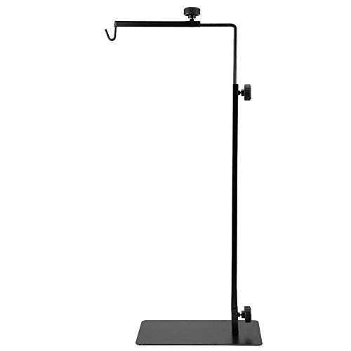 SHZONS Reptile Lamp Stand Adjustable Metal Floor Lamp Bracket for Succulent Lizard Tortoise Turtle