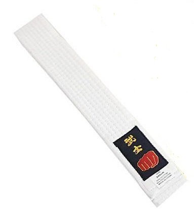 Longford Store UK Karate Belt Martial Arts Taekwondo Judo Kickboxing Ju-Jitsu Shotokan (White, 240cm Junior)
