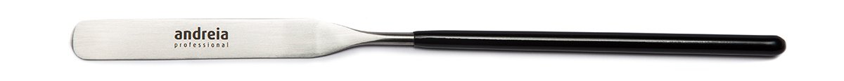 Andreia Professional Metal Spatula Cosmetic - Stainless Steel Spatula for Nail Art to Mix Different Gel Colours, Lipsticks, Foundation, Eye Shadow, Concealer - Best for Mixing