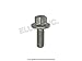 BMW Genuine Engine Block Crankshaft Sensor Bolt (Aluminum) - 6 X 16 Mm 525i 525xi 530i 530xi M5 528i 528xi 535i 535xi 530xi 535xi M6 M6 X5 3.0si X5 35iX X6 35iX 128i 135i M Coupé X3 3.0i X3 3.0si Z4 3.0i Z4 3.0si Z4 3.0si 128i 135i Z4 30i 323i 325i 325xi 328i 328xi 330i 330xi 335i 335xi 323i 328i 328xi 335i 335xi 325xi 328i