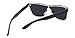 GAMT Rimless Sunglasses Futuristic Shield Mirrored Design (silver)