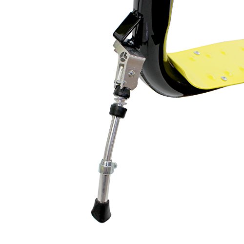Master Scooter 26 – 20 GLX Patinete, Negro/Amarillo, One Size - Imagen 6