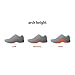 Sof Sole Men's High Arch Unisex FIT Support Insoles, Grey, Women's 13-14/Men's 11-12