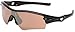 Oakley Radar 09-761 Iridium Sport Sunglasses,Polished Black,55 mm