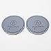 Auto Sport 2PCS LED Cup Holder Mat Pad Coaster with USB Rechargeable Interior Decoration Light Fit Acura Accessories