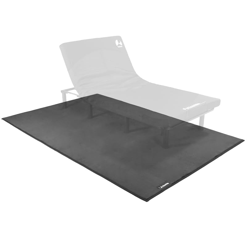 Bauhutte (バウヒュッテ) ゲーミングカーペット 『ベッドごと ふかふかラグ』 滑り止め付き 約3畳 大判サイズ 幅250×奥行160×厚み1.1cm BCM-250C-BK商品画像