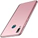 Huawei P Smart 2019 Case,Huawei Honor 10 Lite Case, Almiao [Ultra-Thin] Minimalist Slim Protective Phone Case Back Cover for Huawei P Smart 2019/Huawei Honor 10 Lite (Smooth Pink)