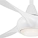 Minka-Aire F844-WH Light Wave 52