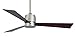 Fanimation Zonix - 54 inch - Satin Nickel with Cherry/Walnut Reversible Blades and Wall Control - FP4620SN