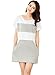 Epmami Women's Short Sleeves Breastfeeding and Nursing Striped Summer Dress