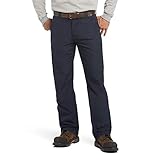 Ariat Men's Durable Pants, Navy, 32W x 34L