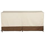 SONGMICS Heavy Duty Log Rack Cover Waterproof Firewood Cover 8ft UGLC96M