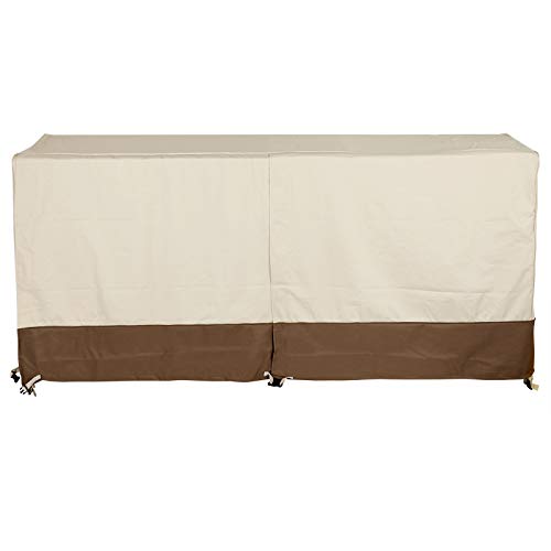 SONGMICS Heavy Duty Log Rack Cover Waterproof Firewood Cover 8ft UGLC96M
